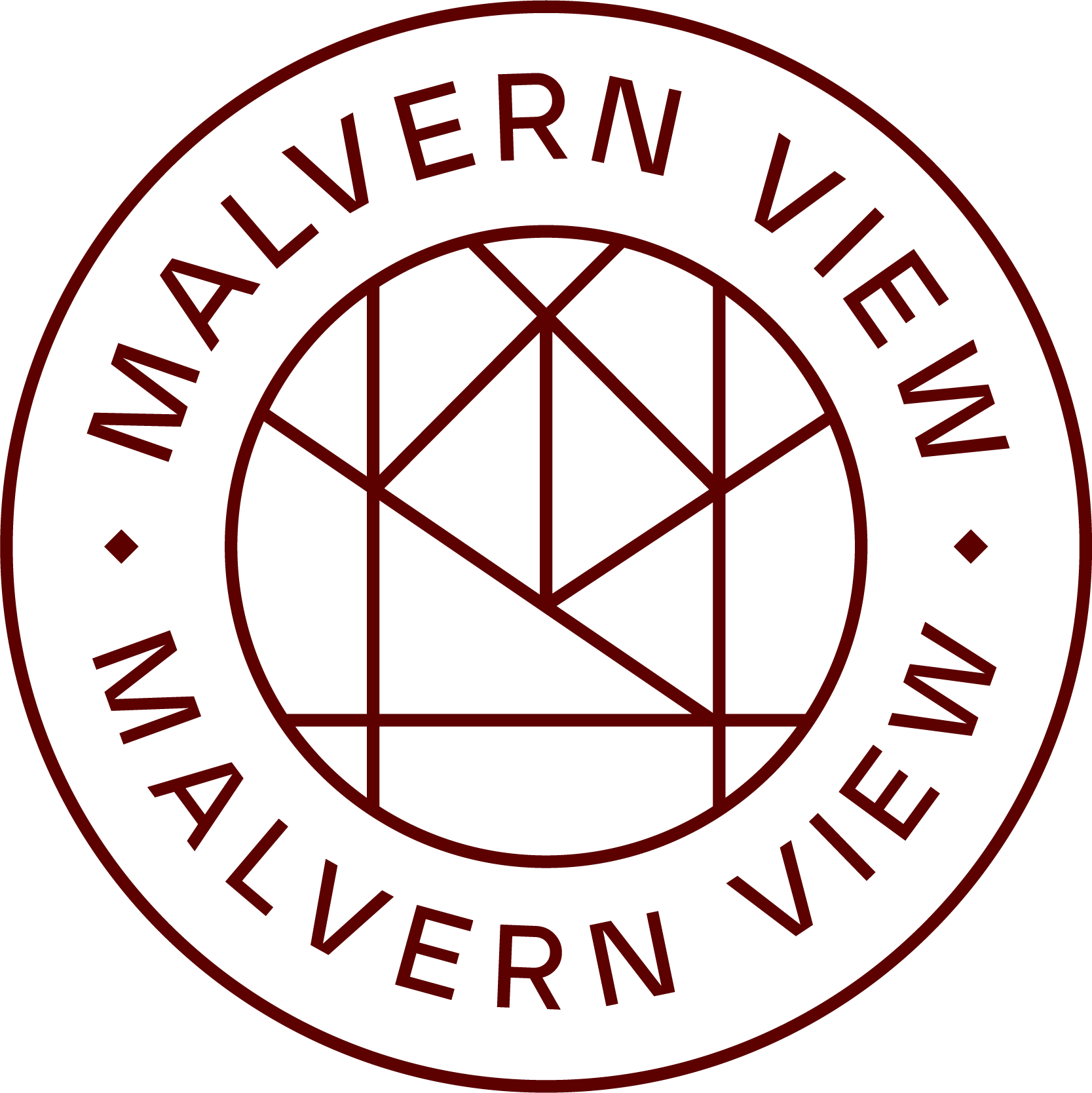 Malvern View Logotype Red