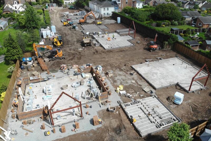 Penbury Grove - Groundworks well underway