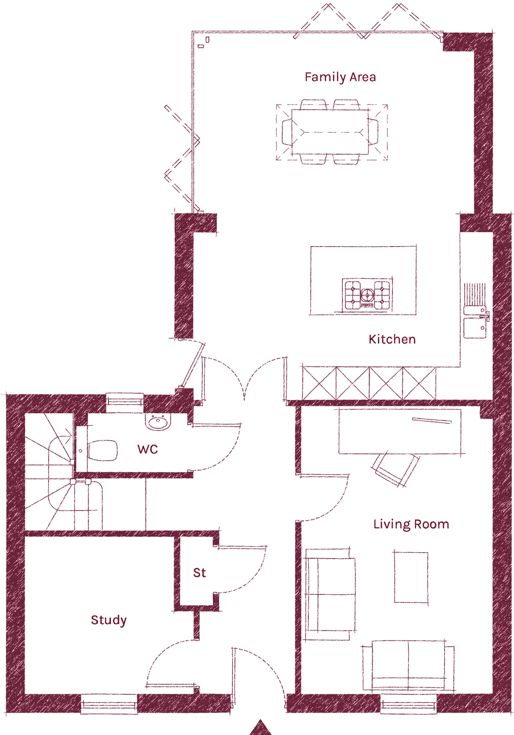 Deers Leap Floor Plans Brochure Final Rendered Plot 1 Ground Floor