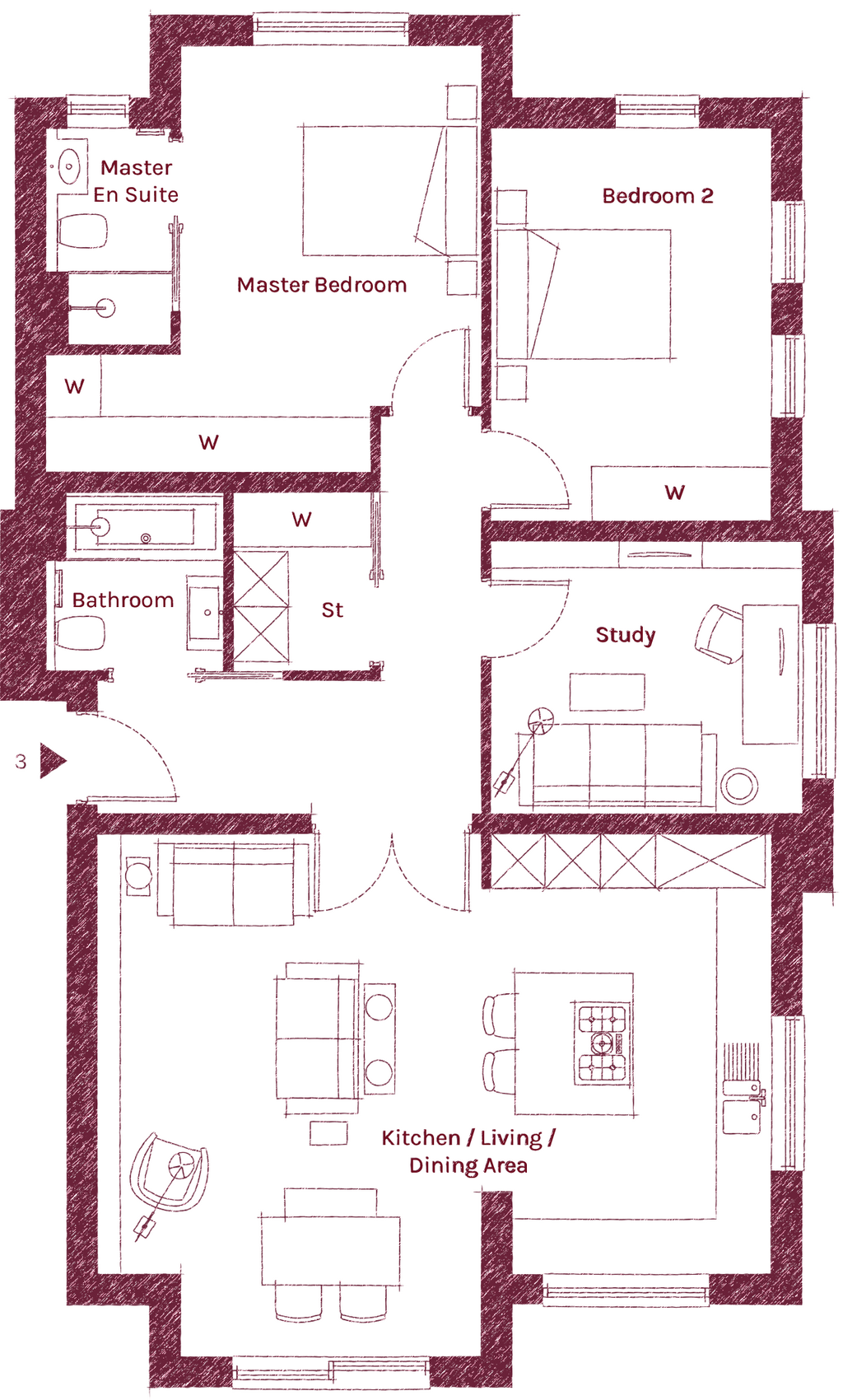 Deers Leap Floor Plans Brochure Final Rendered Plot 3