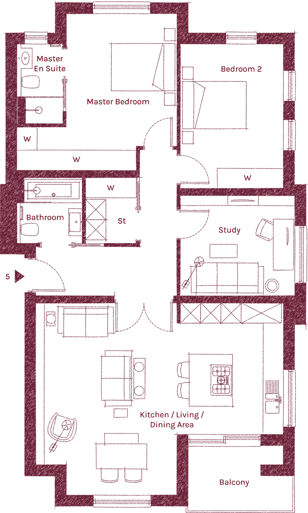 Deers Leap Floor Plans Brochure Final Rendered Plot 5