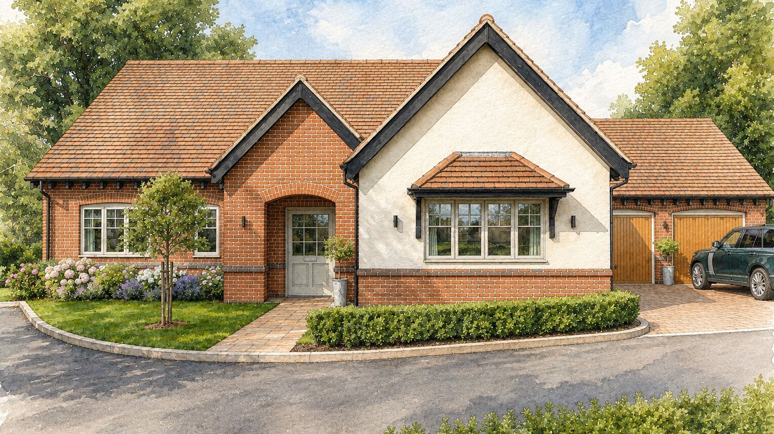 Plot 1 Bungalow arty farty