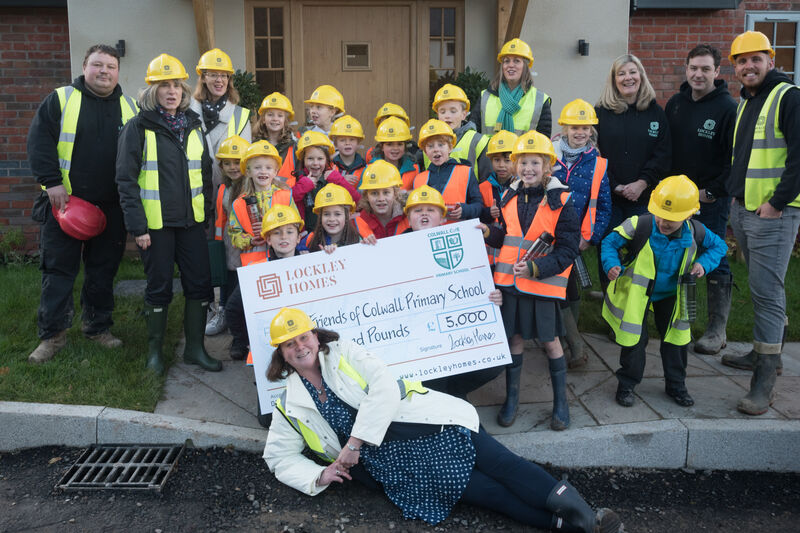 School play area funded by Midlands homebuilder