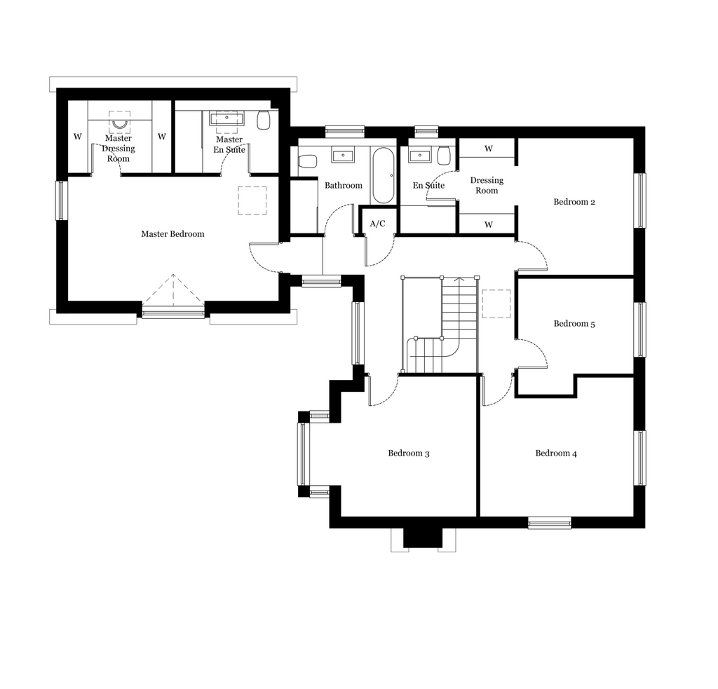 Lockley Penbury Grove Floor Plan Plot 1 First Floor