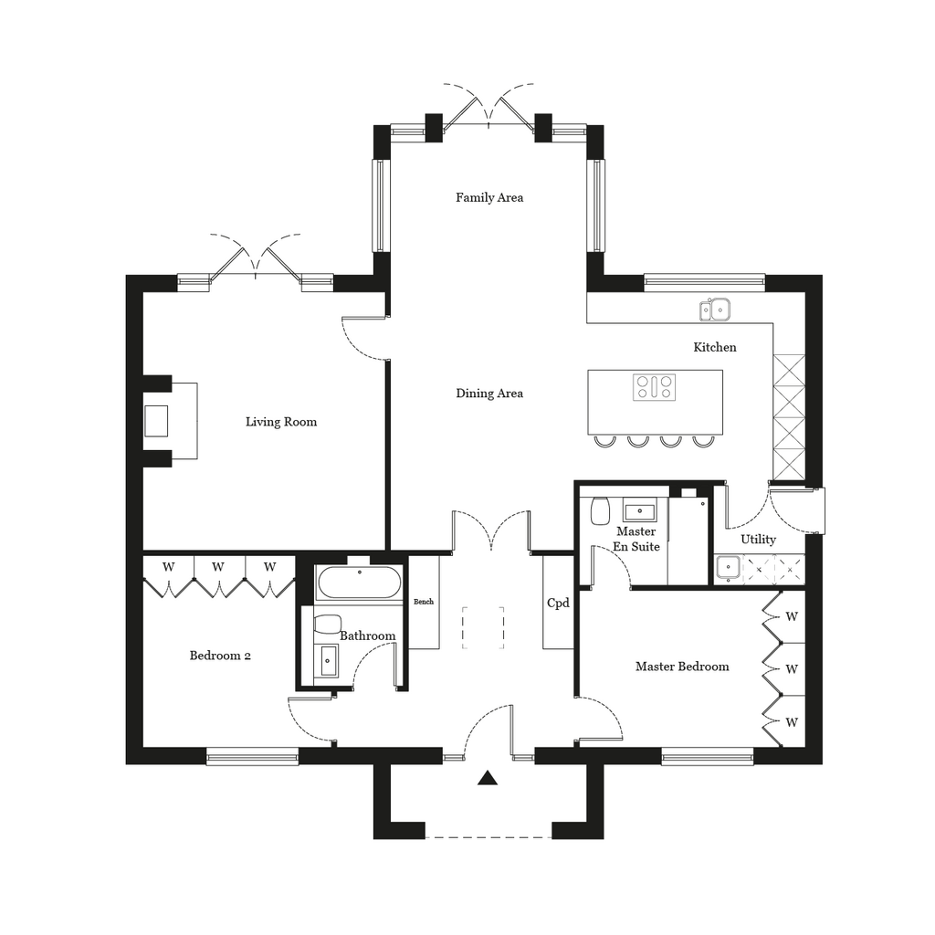 Lockley Penbury Grove Floor Plan Plot 6