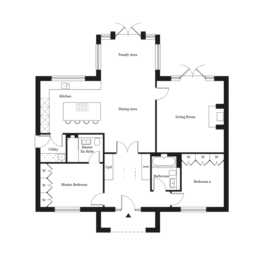 Lockley Penbury Grove Floor Plan Plots 45